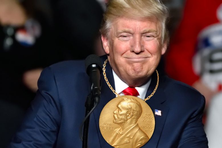 Donald Trump Nobel díj