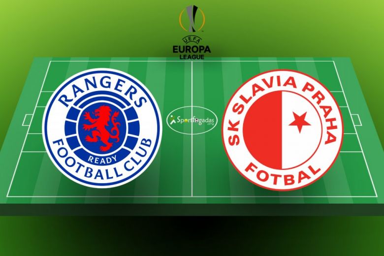 Glasgow Rangers vs Slavia Praha UEFA Europe League