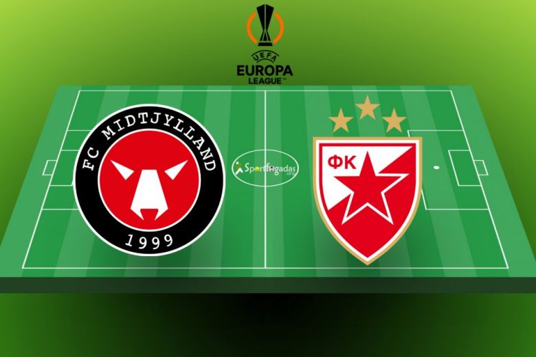 Midtjylland vs Crvena zvezda UEFA Európa Liga