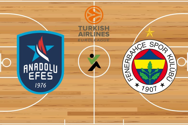 Anadolu Efes vs Fenerbahce Euroliga kosárlabda