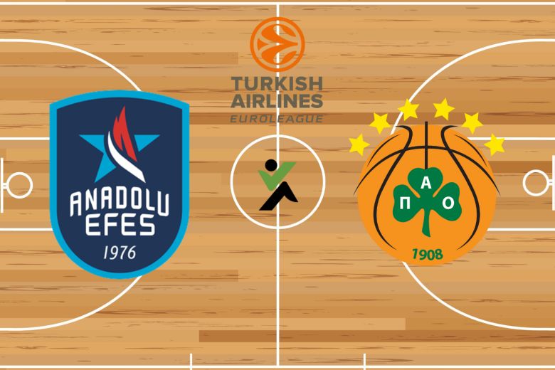 Anadolu Efes  vs Panathinaikosz Euroliga kosárlabda