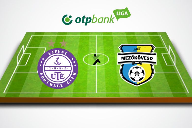 Újpest vs Mezőkövesd Otp Bank Liga NB1