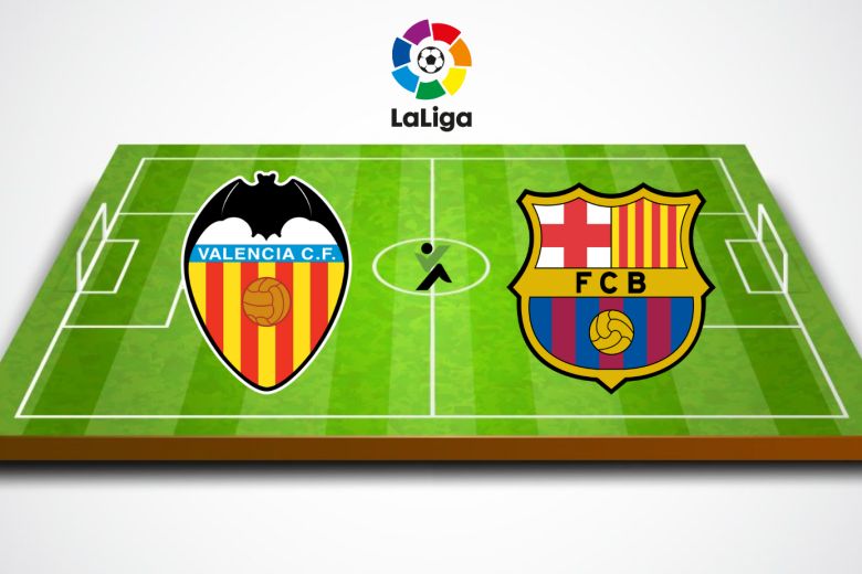 Valencia vs FC Barcelona Spanyolország  LaLiga