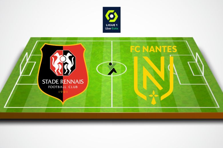 Rennes  vs Nantes Ligue 1 