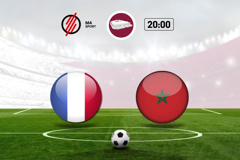 Franciaország vs Marokkó M4 Sport