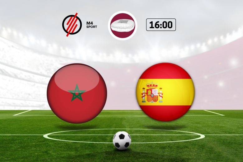 Marokkó vs Spanyolország M4 Sport